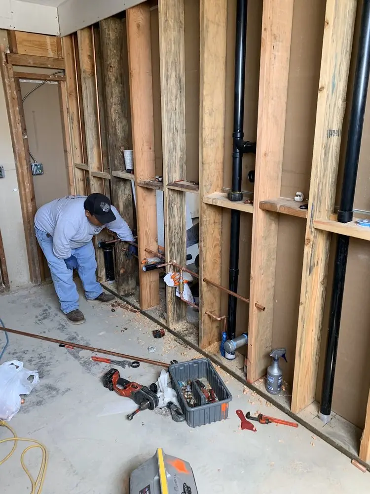Commercial rough-in plumbing for Trenchless Sewer Repair in Persimmon Grove